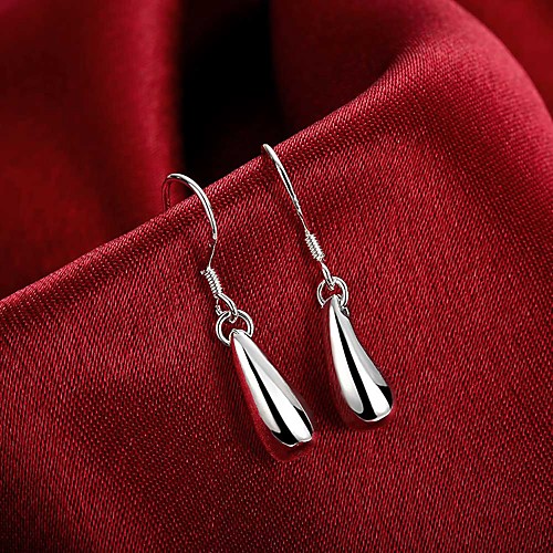 Women's Drop Earrings Drop Silver Plated Earrings Jewelry Silver For Casual Daily
Women's Drop Earrings Drop Silver Plated Earrings Jewelry Silver For Casual Daily