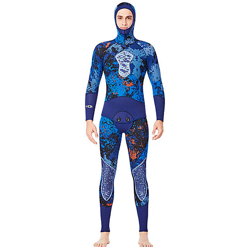 Dive&Sail Men's Full Wetsuit 3mm SCR Neoprene Diving Suit Thermal / Warm High Elasticity Long Sleeve Back Zip - Diving Water Sports Camo / Camouflage Autumn / Fall Spring Summer / Stretchy
Dive&Sail Men's Full Wetsuit 3mm SCR Neoprene Diving Suit Thermal / Warm High Elasticity Long Sleeve Back Zip - Diving Water Sports Camo / Camouflage Autumn / Fall Spring Summer / Stretchy