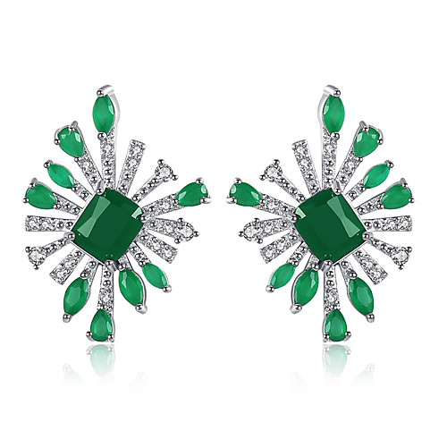 Women's AAA Cubic Zirconia Stud Earrings Stylish Unique Design Earrings Jewelry Yellow / Green For Wedding Engagement Gift New Year 1 Pair
Women's AAA Cubic Zirconia Stud Earrings Stylish Unique Design Earrings Jewelry Yellow / Green For Wedding Engagement Gift New Year 1 Pair