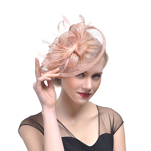 Hat / Fascinator Hat Adults' Vintage / Halloween All Fuchsia / White / Beige Tulle / Feather Masquerade Wedding Party Cosplay Accessories Christmas / Halloween / Carnival Costumes
Hat / Fascinator Hat Adults' Vintage / Halloween All Fuchsia / White / Beige Tulle / Feather Masquerade Wedding Party Cosplay Accessories Christmas / Halloween / Carnival Costumes
