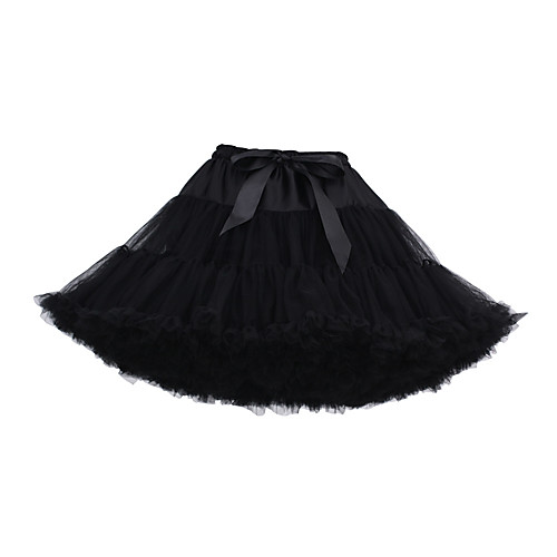 Ballet Dancer Classic Lolita 1950s Vacation Dress Dress Petticoat Hoop Skirt Tutu Crinoline Women's Girls' Tulle Costume White / Black Vintage Cosplay Party Performance Princess
Ballet Dancer Classic Lolita 1950s Vacation Dress Dress Petticoat Hoop Skirt Tutu Crinoline Women's Girls' Tulle Costume White / Black Vintage Cosplay Party Performance Princess