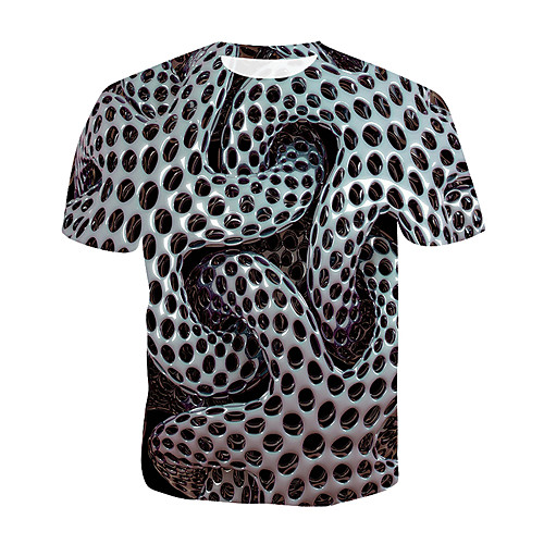 Men's T-shirt Geometric Graphic Print Tops Military Exaggerated Round Neck Gray / Short Sleeve / Summer
Men's T-shirt Geometric Graphic Print Tops Military Exaggerated Round Neck Gray / Short Sleeve / Summer