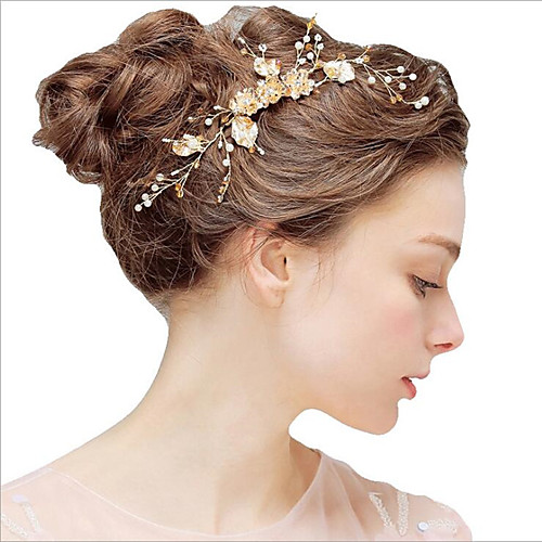 Alloy Headbands with Flower Comb / Flower 1 Piece Wedding / Party / Evening Headpiece
Alloy Headbands with Flower Comb / Flower 1 Piece Wedding / Party / Evening Headpiece