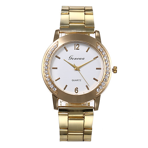 Women's Quartz Watches Casual Fashion Gold Alloy Chinese Quartz White Black Silver Diamond Casual Watch 30 m 1 pc Analog One Year Battery Life
Women's Quartz Watches Casual Fashion Gold Alloy Chinese Quartz White Black Silver Diamond Casual Watch 30 m 1 pc Analog One Year Battery Life