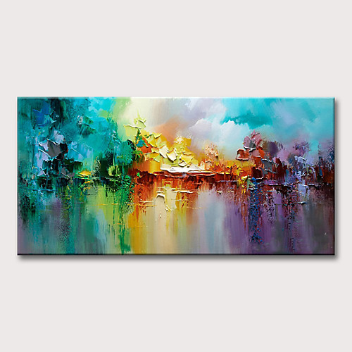 Oil Painting Hand Painted - Abstract Floral / Botanical Classic Modern Rolled Canvas
Oil Painting Hand Painted - Abstract Floral / Botanical Classic Modern Rolled Canvas