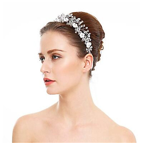 Crystal / Rhinestone / Alloy Headdress with Rhinestone / Crystal 1 Piece Wedding Headpiece
Crystal / Rhinestone / Alloy Headdress with Rhinestone / Crystal 1 Piece Wedding Headpiece