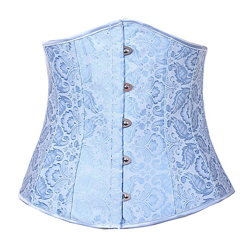 Women's Hook & Eye Underbust Corset - Geometric / Solid Colored, Modern Style / Basic Royal Blue S M L
Women's Hook & Eye Underbust Corset - Geometric / Solid Colored, Modern Style / Basic Royal Blue S M L