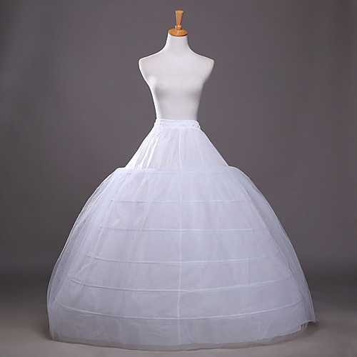 Bride Classic Lolita 1950s 6 Hoop Vacation Dress Dress Petticoat Hoop Skirt Crinoline Prom Dress Women's Girls' Tulle Costume White Vintage Cosplay Wedding Party Princess
Bride Classic Lolita 1950s 6 Hoop Vacation Dress Dress Petticoat Hoop Skirt Crinoline Prom Dress Women's Girls' Tulle Costume White Vintage Cosplay Wedding Party Princess