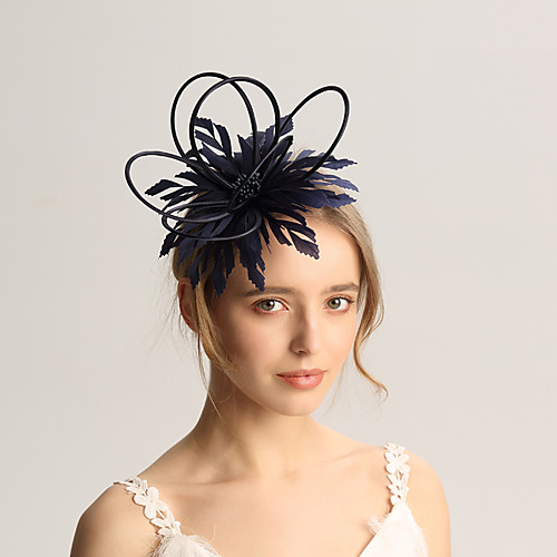 Flax / Feathers Fascinators with Feather 1pc Wedding / Special Occasion Headpiece
Flax / Feathers Fascinators with Feather 1pc Wedding / Special Occasion Headpiece