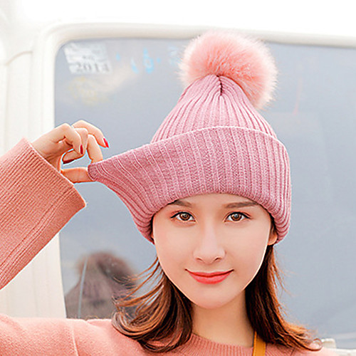 Women's Active Basic Cute Cotton Polyester Floppy Hat-Solid Colored Fall Winter Blushing Pink Red Blue
Women's Active Basic Cute Cotton Polyester Floppy Hat-Solid Colored Fall Winter Blushing Pink Red Blue