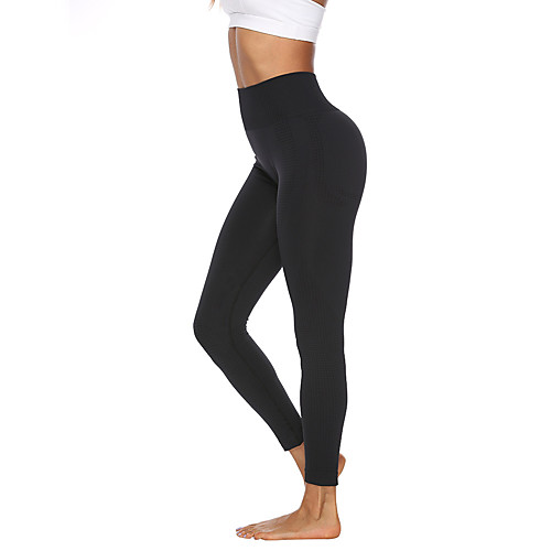 Women's High Waist Yoga Pants Leggings Butt Lift Moisture Wicking Amethyst Black Gray Spandex Running Dance Fitness Sports Activewear High Elasticity Skinny
Women's High Waist Yoga Pants Leggings Butt Lift Moisture Wicking Amethyst Black Gray Spandex Running Dance Fitness Sports Activewear High Elasticity Skinny