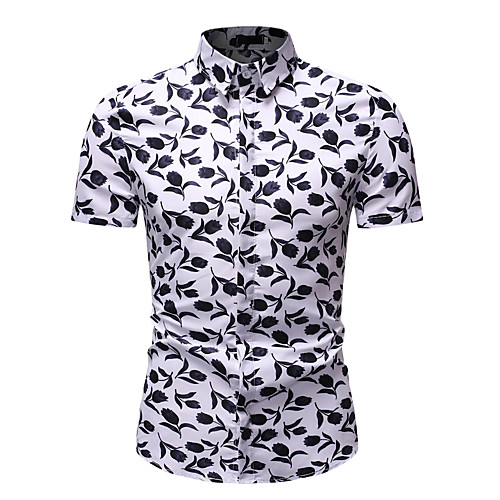 Men's Shirt Graphic Floral Print Short Sleeve Athleisure Tops Basic Streetwear Rainbow
Men's Shirt Graphic Floral Print Short Sleeve Athleisure Tops Basic Streetwear Rainbow