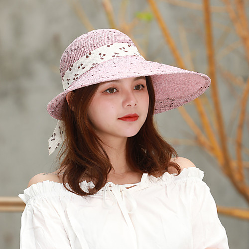 Women's Active Basic Cute Cotton Polyester Sun Hat-Color Block Spring Summer Yellow Lavender Beige
Women's Active Basic Cute Cotton Polyester Sun Hat-Color Block Spring Summer Yellow Lavender Beige