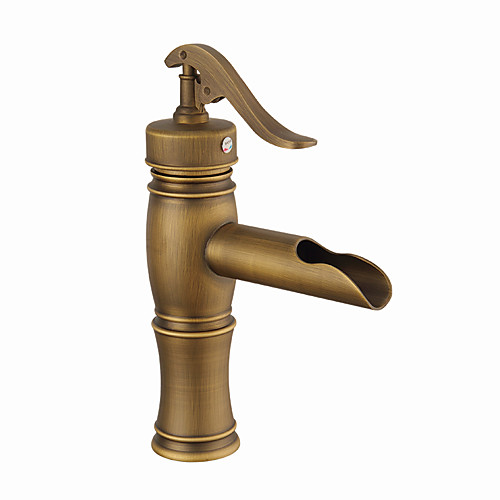 Bathroom Sink Faucet - Widespread Antique Copper Centerset Single Handle One HoleBath Taps
Bathroom Sink Faucet - Widespread Antique Copper Centerset Single Handle One HoleBath Taps