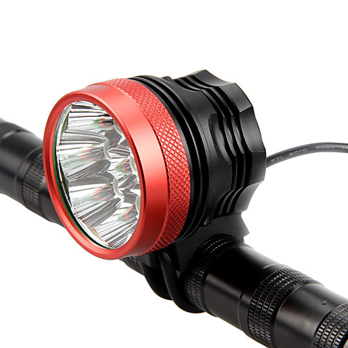 

LED Bike Light Front Bike Light Headlight Flashlight LED Mountain Bike MTB Bicycle Cycling Waterproof Super Brightest Portable Easy to Install Rechargeable Battery 18650 4800 lm Rechargeable