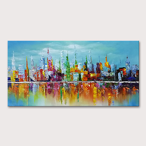 Oil Painting Hand Painted Horizontal Landscape Abstract Landscape Modern Stretched Canvas
Oil Painting Hand Painted Horizontal Landscape Abstract Landscape Modern Stretched Canvas
