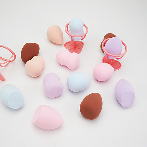 4 pcs Stretch Fashionable Design Kits Round Ellipse Drop Shape Other Material Mixed Material Concealer & Base Makeup Sponges Multifunctional washable Convenient Cosmetic Puff For Daily Cosmetic Neck
4 pcs Stretch Fashionable Design Kits Round Ellipse Drop Shape Other Material Mixed Material Concealer & Base Makeup Sponges Multifunctional washable Convenient Cosmetic Puff For Daily Cosmetic Neck