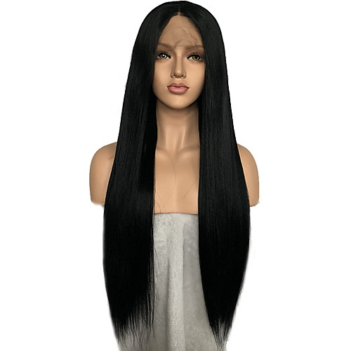 Synthetic Lace Front Wig Straight Middle Part Lace Front Wig Long Natural Black #1B Synthetic Hair 18-26 inch Women's Adjustable Heat Resistant Party Black
Synthetic Lace Front Wig Straight Middle Part Lace Front Wig Long Natural Black #1B Synthetic Hair 18-26 inch Women's Adjustable Heat Resistant Party Black