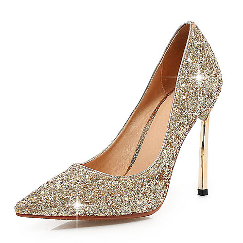 Women's Heels Glitter Crystal Sequined Jeweled Stiletto Heel Pointed Toe PU Classic / British Spring & Fall Red / Gold / Blue / Wedding / Party & Evening / Party & Evening
Women's Heels Glitter Crystal Sequined Jeweled Stiletto Heel Pointed Toe PU Classic / British Spring & Fall Red / Gold / Blue / Wedding / Party & Evening / Party & Evening