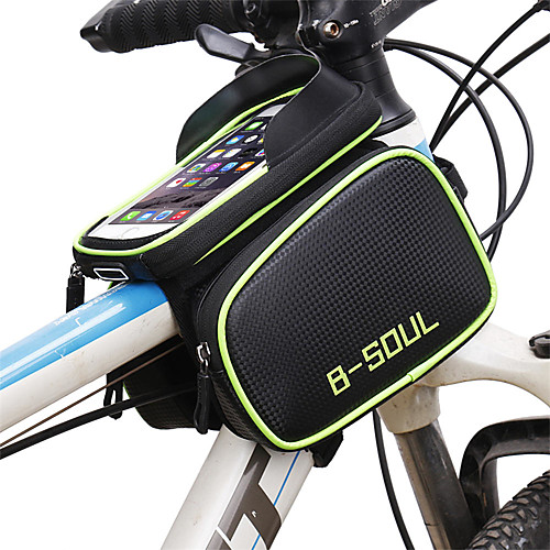 B-SOUL Cell Phone Bag Bike Frame Bag Top Tube 6.2 inch Touch Screen Waterproof Portable Cycling for Samsung Galaxy S6 Samsung Galaxy S6 edge LG G3 Blue Green Red Road Bike Mountain Bike MTB Outdoor
B-SOUL Cell Phone Bag Bike Frame Bag Top Tube 6.2 inch Touch Screen Waterproof Portable Cycling for Samsung Galaxy S6 Samsung Galaxy S6 edge LG G3 Blue Green Red Road Bike Mountain Bike MTB Outdoor