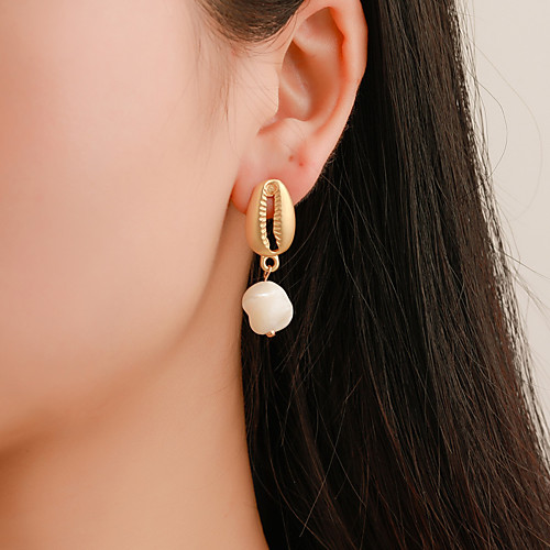Women's Earrings Holiday Wedding Birthday Romantic Earrings Jewelry Gold For Date Street Festival 1 Pair
Women's Earrings Holiday Wedding Birthday Romantic Earrings Jewelry Gold For Date Street Festival 1 Pair