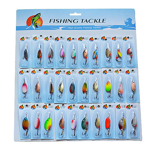 30 pcs Spoons Fishing Lures Fishing Tools Lure Packs Sinking Bass Trout Pike Bait Casting
30 pcs Spoons Fishing Lures Fishing Tools Lure Packs Sinking Bass Trout Pike Bait Casting