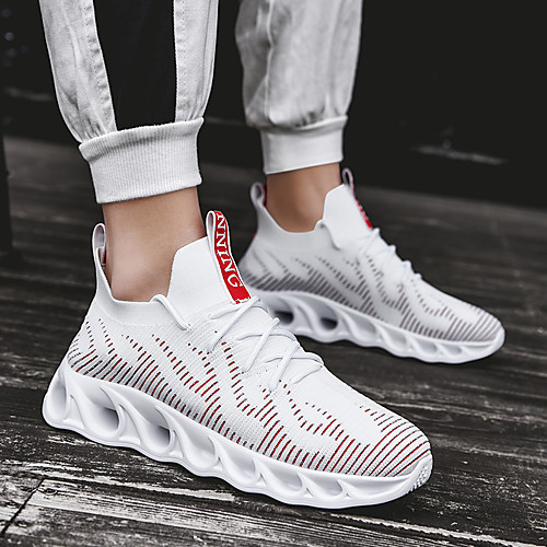 Men's Summer / Fall Sporty / Casual Athletic Trainers / Athletic Shoes Running Shoes / Walking Shoes Mesh Shock Absorbing White / Black / Red
Men's Summer / Fall Sporty / Casual Athletic Trainers / Athletic Shoes Running Shoes / Walking Shoes Mesh Shock Absorbing White / Black / Red