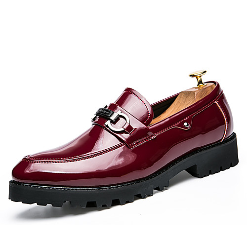 Men's Faux Leather Spring & Summer / Fall & Winter Loafers & Slip-Ons Walking Shoes Breathable Red / Blue / Black
Men's Faux Leather Spring & Summer / Fall & Winter Loafers & Slip-Ons Walking Shoes Breathable Red / Blue / Black