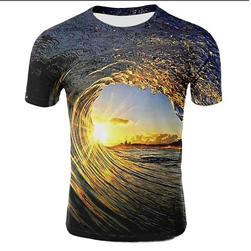 Men's Plus Size Galaxy 3D Print T-shirt Daily Casual Round Neck Light Brown / Light Purple / Gold / Dark Green / Royal Blue / Light Green / Summer / Short Sleeve
Men's Plus Size Galaxy 3D Print T-shirt Daily Casual Round Neck Light Brown / Light Purple / Gold / Dark Green / Royal Blue / Light Green / Summer / Short Sleeve