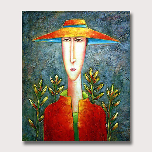 Oil Painting Hand Painted Vertical Abstract People Classic Modern Rolled Canvas (No Frame)
Oil Painting Hand Painted Vertical Abstract People Classic Modern Rolled Canvas (No Frame)