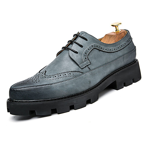 Men's Comfort Shoes PU Spring Casual Oxfords Non-slipping Black / Brown / Blue
Men's Comfort Shoes PU Spring Casual Oxfords Non-slipping Black / Brown / Blue