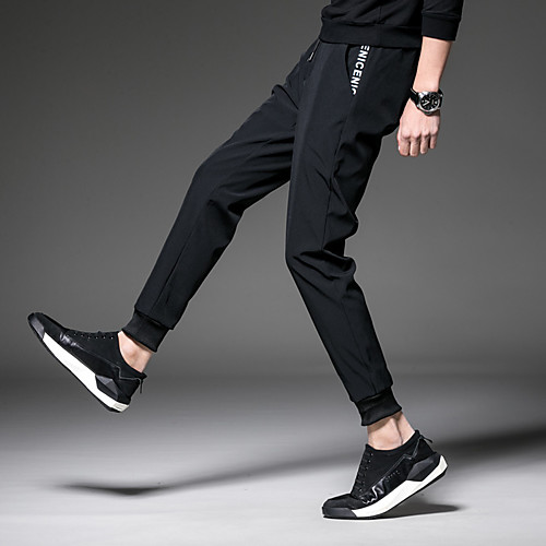 Men's Track Pants Pants / Trousers Athleisure Wear Patchwork Beam Foot Corduroy Cotton Fitness Tummy Control Soft Plus Size Sport Solid Colored White / Black Black with White Black / Micro-elastic
Men's Track Pants Pants / Trousers Athleisure Wear Patchwork Beam Foot Corduroy Cotton Fitness Tummy Control Soft Plus Size Sport Solid Colored White / Black Black with White Black / Micro-elastic