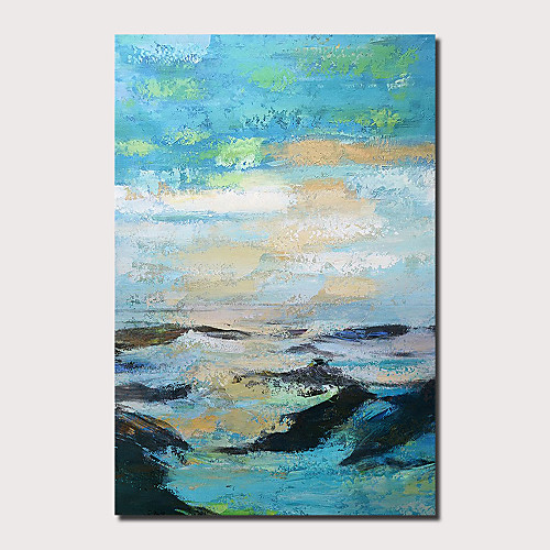 Oil Painting Hand Painted - Abstract Landscape Comtemporary Modern Stretched Canvas
Oil Painting Hand Painted - Abstract Landscape Comtemporary Modern Stretched Canvas