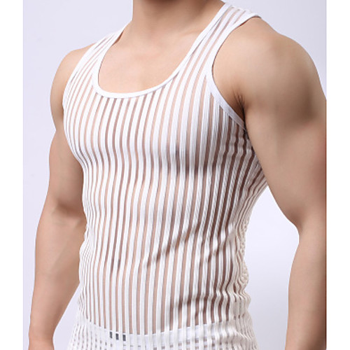 Men's Striped Graphic Mesh Slim Tank Top Active Daily Sports Weekend Round Neck White / Black / Blue / Purple / Yellow / Summer / Sleeveless
Men's Striped Graphic Mesh Slim Tank Top Active Daily Sports Weekend Round Neck White / Black / Blue / Purple / Yellow / Summer / Sleeveless