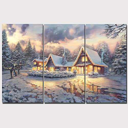 Print Stretched Canvas Prints - Landscape Traditional Modern Three Panels Art Prints
Print Stretched Canvas Prints - Landscape Traditional Modern Three Panels Art Prints