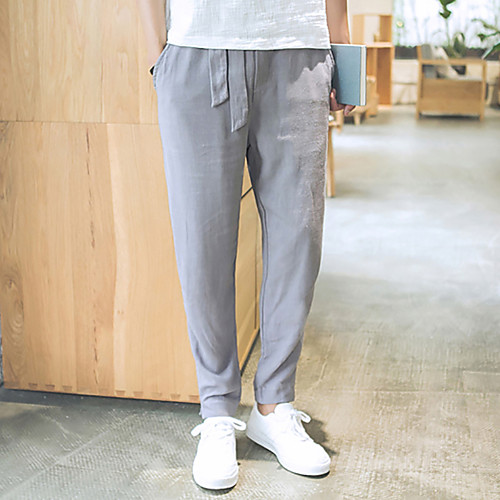 Men's Running Capri Pants Baggy Capri Pants Pants / Trousers Capris Bottoms Drawstring Linen Fitness Gym Workout Lightweight Quick Dry Plus Size Sport Solid Colored Black Blue Grey Khaki Beige
Men's Running Capri Pants Baggy Capri Pants Pants / Trousers Capris Bottoms Drawstring Linen Fitness Gym Workout Lightweight Quick Dry Plus Size Sport Solid Colored Black Blue Grey Khaki Beige