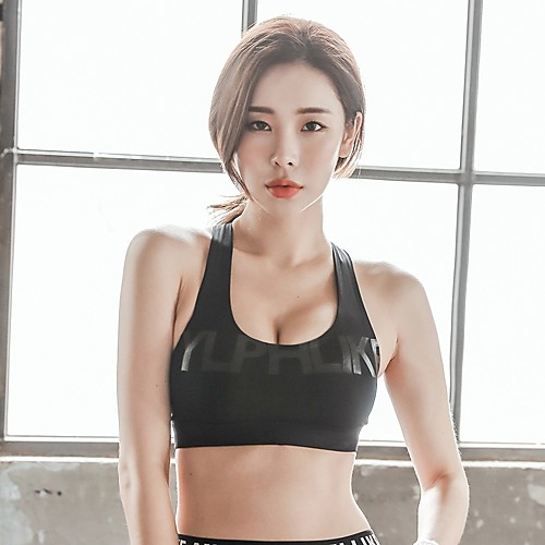Women's Sports Bra Top Sports Bra Bra Top Open Back Yoga Running Fitness Breathable Quick Dry Sweat-wicking Padded Light Support Black White Fashion
Women's Sports Bra Top Sports Bra Bra Top Open Back Yoga Running Fitness Breathable Quick Dry Sweat-wicking Padded Light Support Black White Fashion