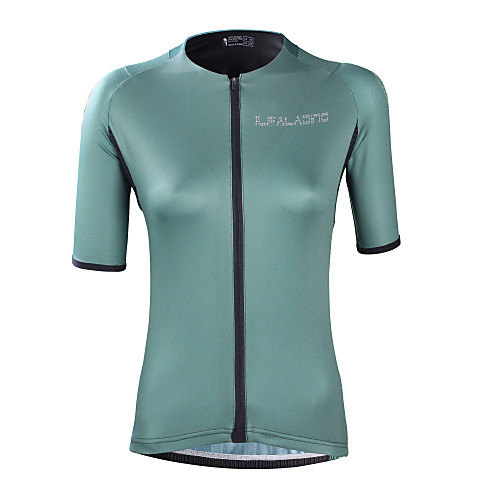 ILPALADINO Women's Short Sleeve Cycling Jersey Elastane Green Bike Jersey Top Road Bike Cycling UV Resistant Quick Dry Moisture Wicking Sports Clothing Apparel
ILPALADINO Women's Short Sleeve Cycling Jersey Elastane Green Bike Jersey Top Road Bike Cycling UV Resistant Quick Dry Moisture Wicking Sports Clothing Apparel
