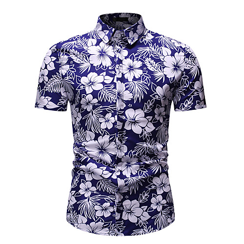 Men's Shirt Graphic Floral Print Short Sleeve Athleisure Tops Basic Streetwear Rainbow
Men's Shirt Graphic Floral Print Short Sleeve Athleisure Tops Basic Streetwear Rainbow