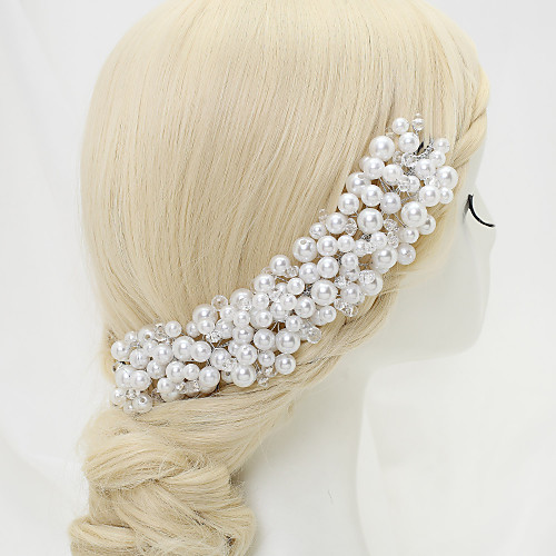 Crystal / Imitation Pearl / Alloy Headpiece with Crystal / Imitation Pearl 1 Piece Wedding Headpiece
Crystal / Imitation Pearl / Alloy Headpiece with Crystal / Imitation Pearl 1 Piece Wedding Headpiece