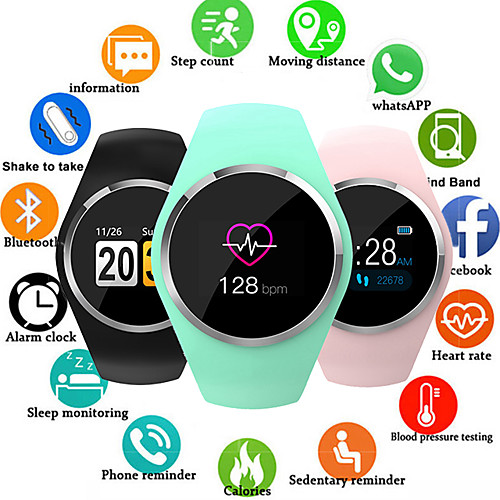 Q1 Smart Watch Women 0.96 Color LCD Screen Blood Pressure Heart Rate Monitor Smartwatch For Android IOS
Q1 Smart Watch Women 0.96 Color LCD Screen Blood Pressure Heart Rate Monitor Smartwatch For Android IOS