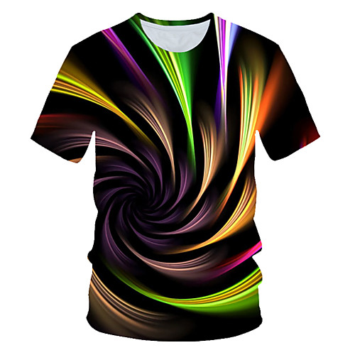 Men's Graphic Print T-shirt Street chic Exaggerated Daily Wear Club Round Neck Rainbow / Short Sleeve
Men's Graphic Print T-shirt Street chic Exaggerated Daily Wear Club Round Neck Rainbow / Short Sleeve