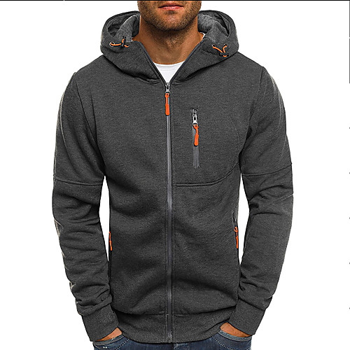 Men's Hoodie Jacket Solid Colored 3D Casual Hoodies Sweatshirts Black Dark Gray
Men's Hoodie Jacket Solid Colored 3D Casual Hoodies Sweatshirts Black Dark Gray