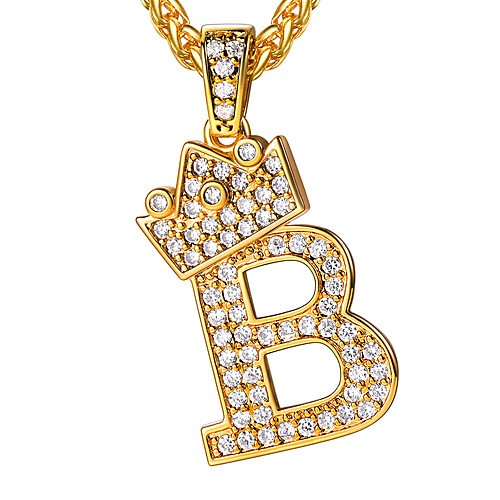 Men's Women's Clear Crystal Pendant Necklace Necklace Charm Necklace X Letter Simple Fashion Copper Gold 55 cm Necklace Jewelry 1pc For Graduation Gift Daily School
Men's Women's Clear Crystal Pendant Necklace Necklace Charm Necklace X Letter Simple Fashion Copper Gold 55 cm Necklace Jewelry 1pc For Graduation Gift Daily School