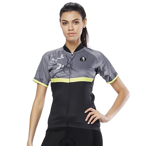 ILPALADINO Women's Short Sleeve Cycling Jersey Black Animal Bike Jersey Top Road Bike Cycling UV Resistant Reflective Strips Back Pocket Sports Clothing Apparel
ILPALADINO Women's Short Sleeve Cycling Jersey Black Animal Bike Jersey Top Road Bike Cycling UV Resistant Reflective Strips Back Pocket Sports Clothing Apparel