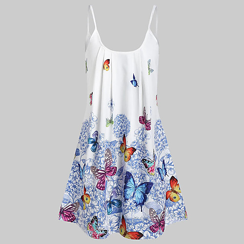 Women's Skater Dress - Sleeveless Geometric Print Strap Boho Street chic Loose Blue Red Yellow L XL XXL XXXL XXXXL XXXXXL
Women's Skater Dress - Sleeveless Geometric Print Strap Boho Street chic Loose Blue Red Yellow L XL XXL XXXL XXXXL XXXXXL