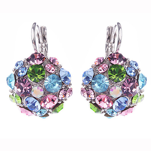 Women's Earrings Classic Ball Sweet Fashion Cute Earrings Jewelry Purple / Light Blue For Wedding Engagement Carnival Club Festival 1 Pair
Women's Earrings Classic Ball Sweet Fashion Cute Earrings Jewelry Purple / Light Blue For Wedding Engagement Carnival Club Festival 1 Pair