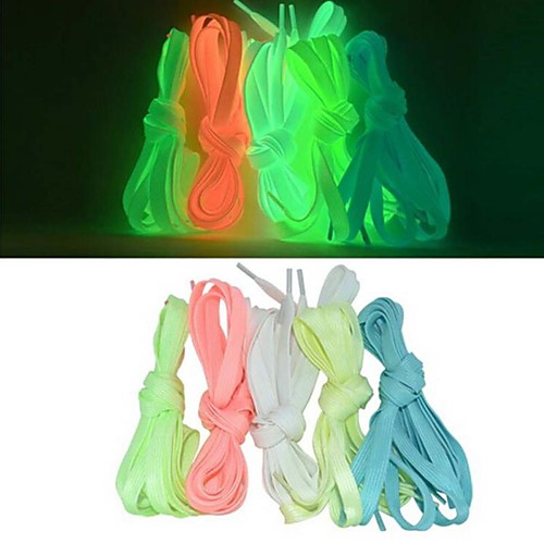 2pcs Luminous Shoelace Athletic Sport Flat Canvas Shoes Lace Glow In The Dark Night Color Fluorescent Shoelaces
2pcs Luminous Shoelace Athletic Sport Flat Canvas Shoes Lace Glow In The Dark Night Color Fluorescent Shoelaces