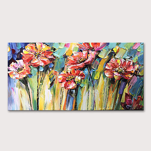 Oil Painting Hand Painted Abstract Floral / Botanical Modern Stretched Canvas With Stretched Frame
Oil Painting Hand Painted Abstract Floral / Botanical Modern Stretched Canvas With Stretched Frame
