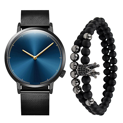 Men's Dress Watch Analog Quartz Casual Water Resistant / Waterproof Creative Casual Watch / One Year / Stainless Steel
Men's Dress Watch Analog Quartz Casual Water Resistant / Waterproof Creative Casual Watch / One Year / Stainless Steel